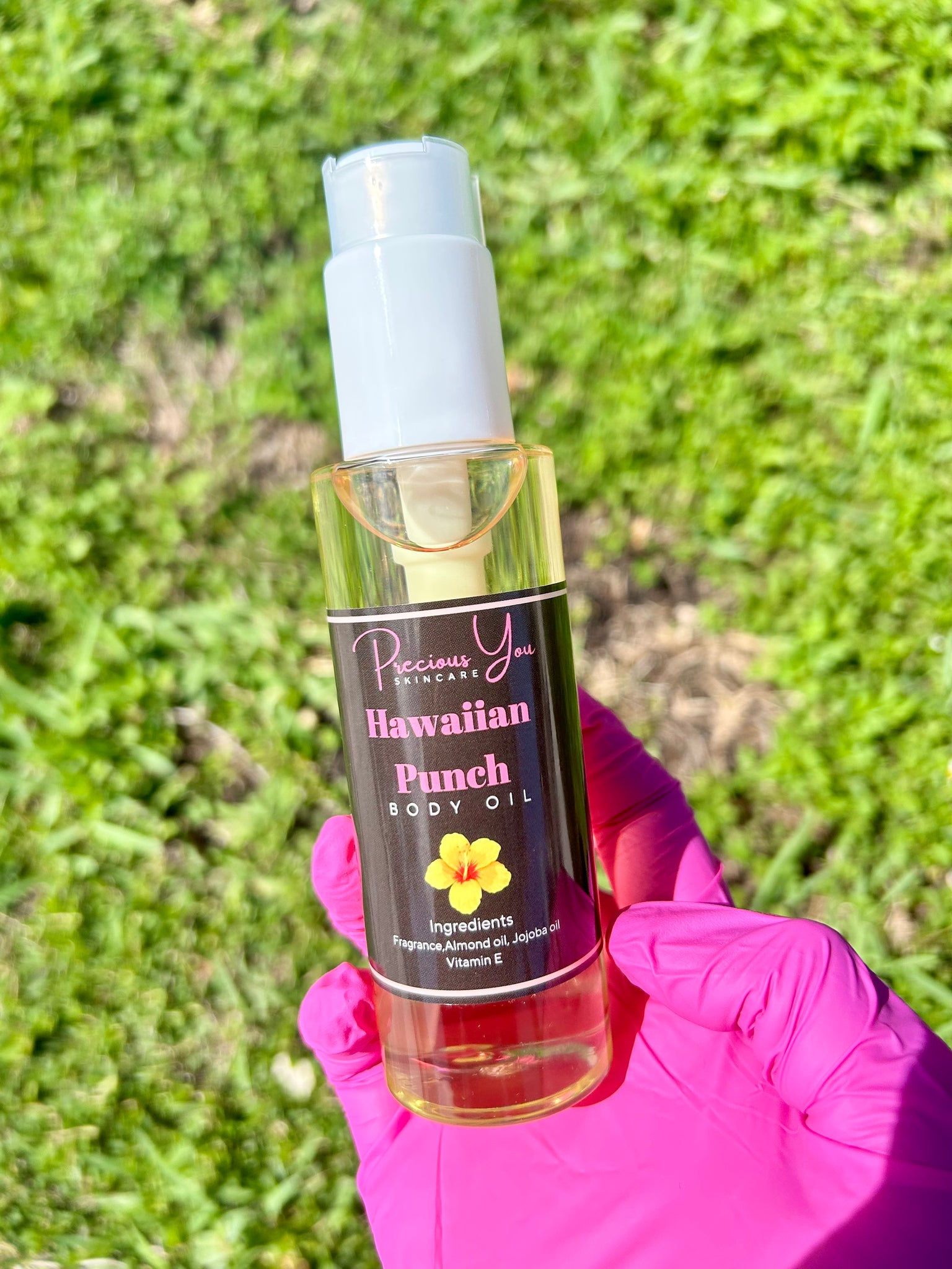 Hawaiian Punch body oil