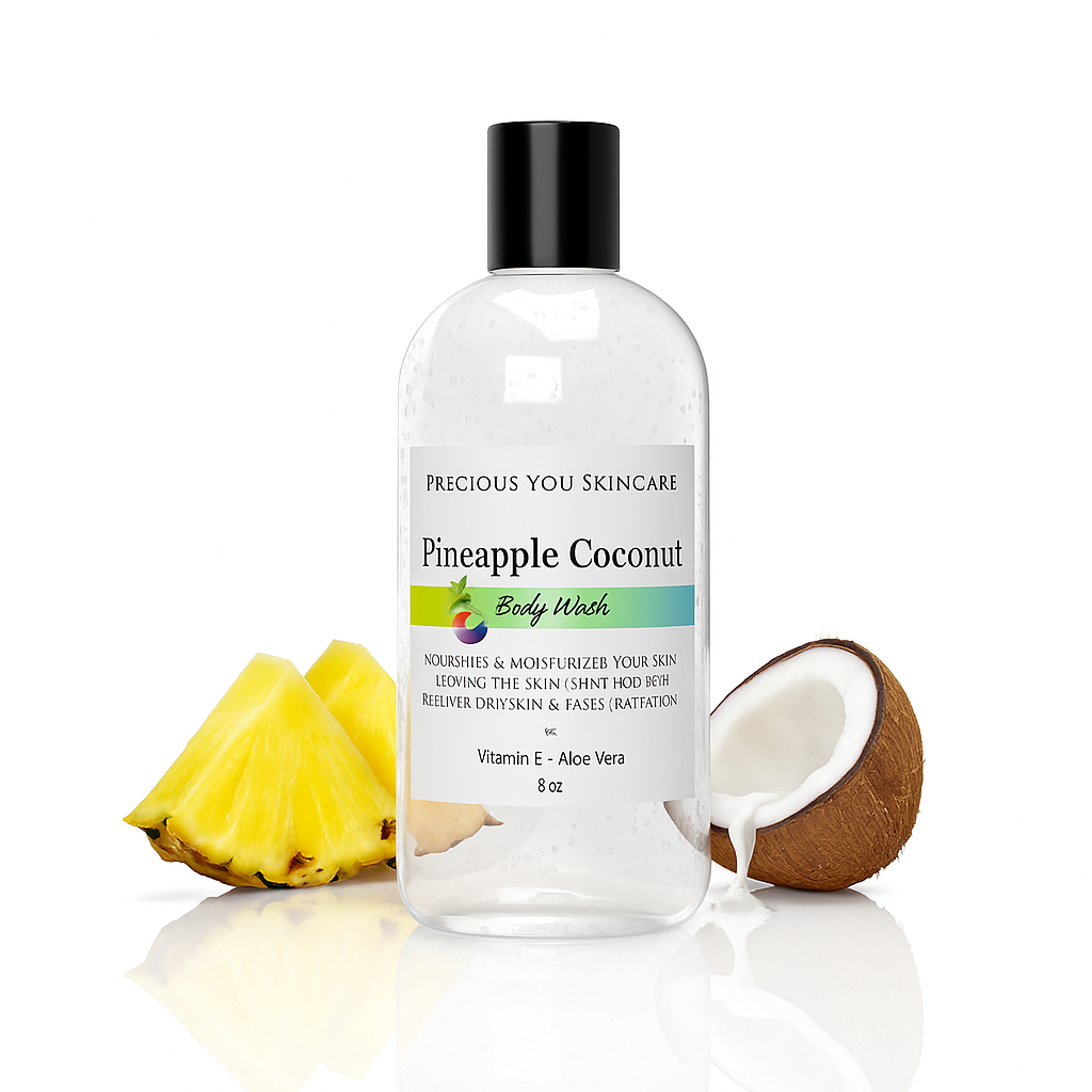 Pineapple coconut body wash