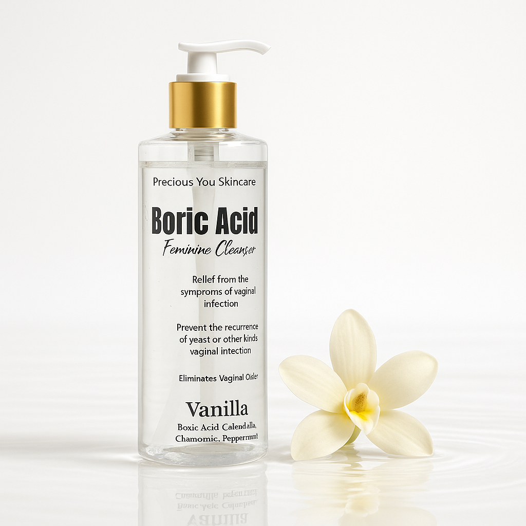 Boric Acid cleanser - Vanilla
