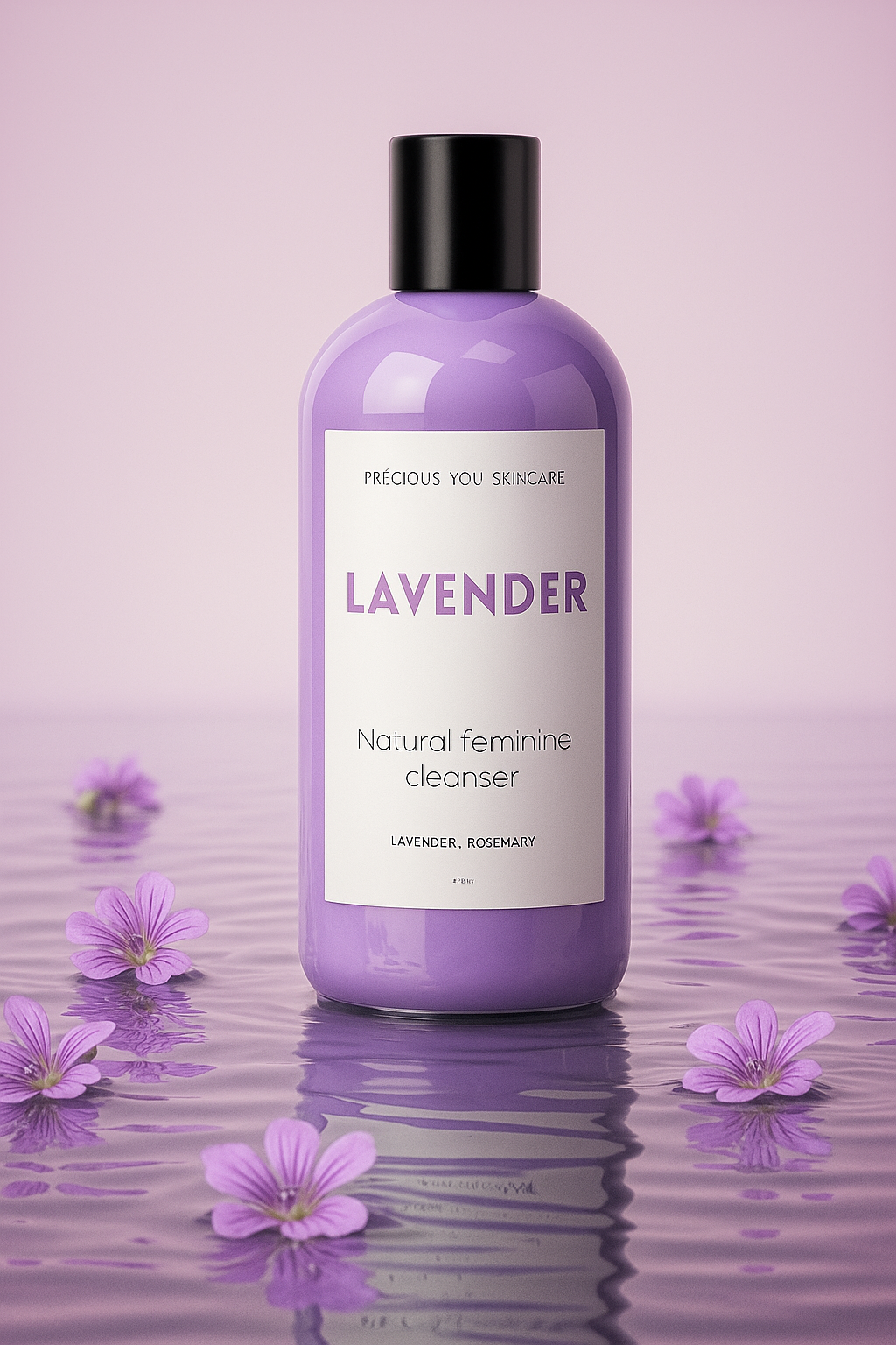 Lavender Yoni shower gel - Relaxing, Calming, Balancing