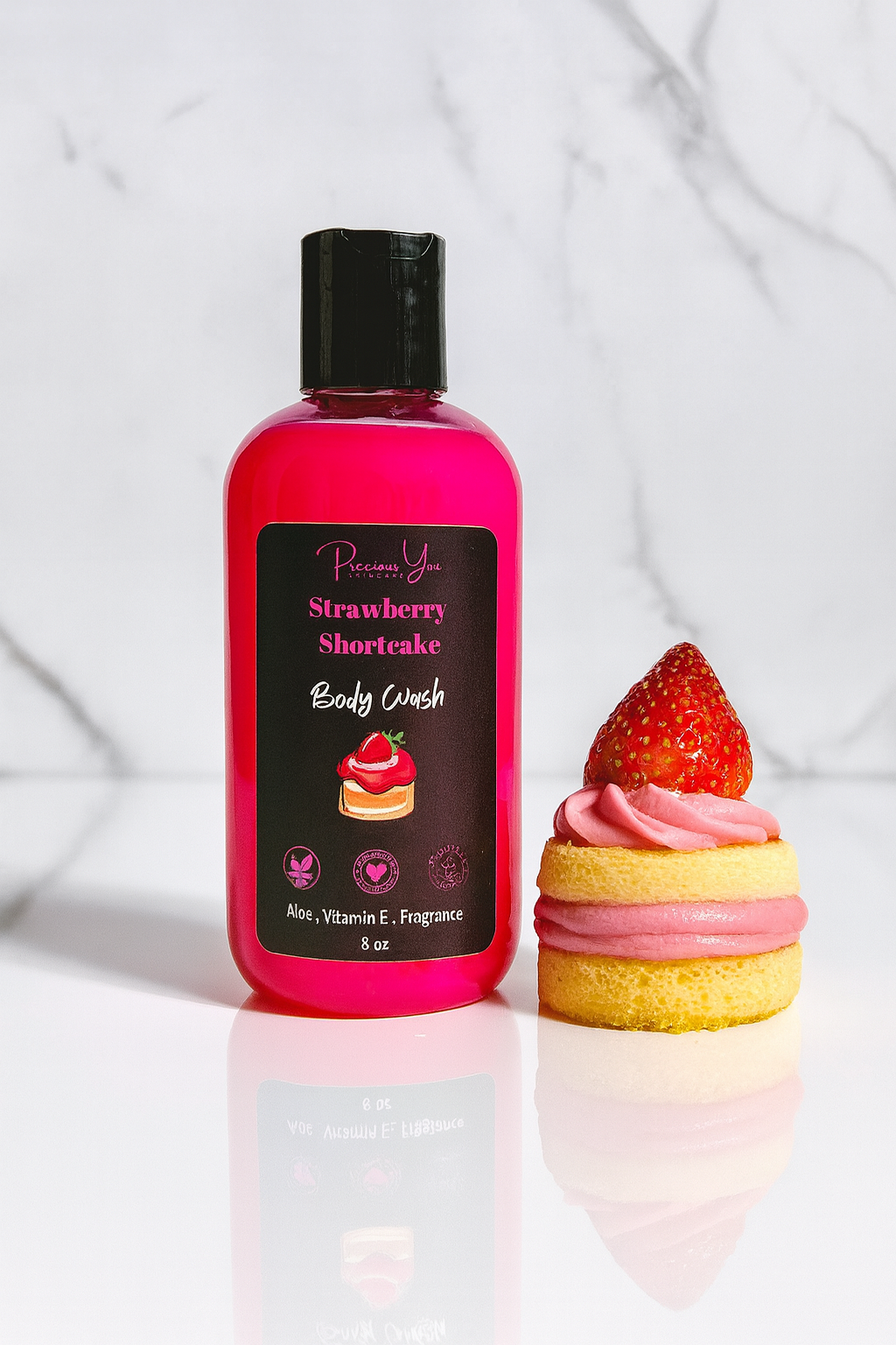 Strawberry Shortcake body wash w/ Aloe