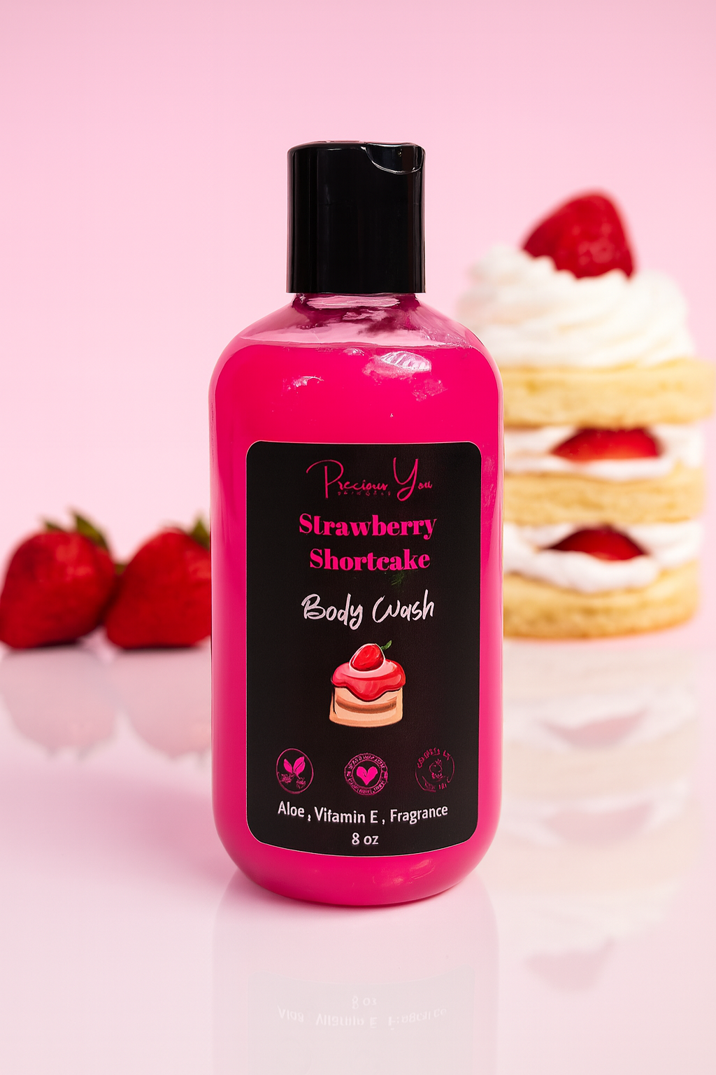 Strawberry Shortcake body wash w/ Aloe