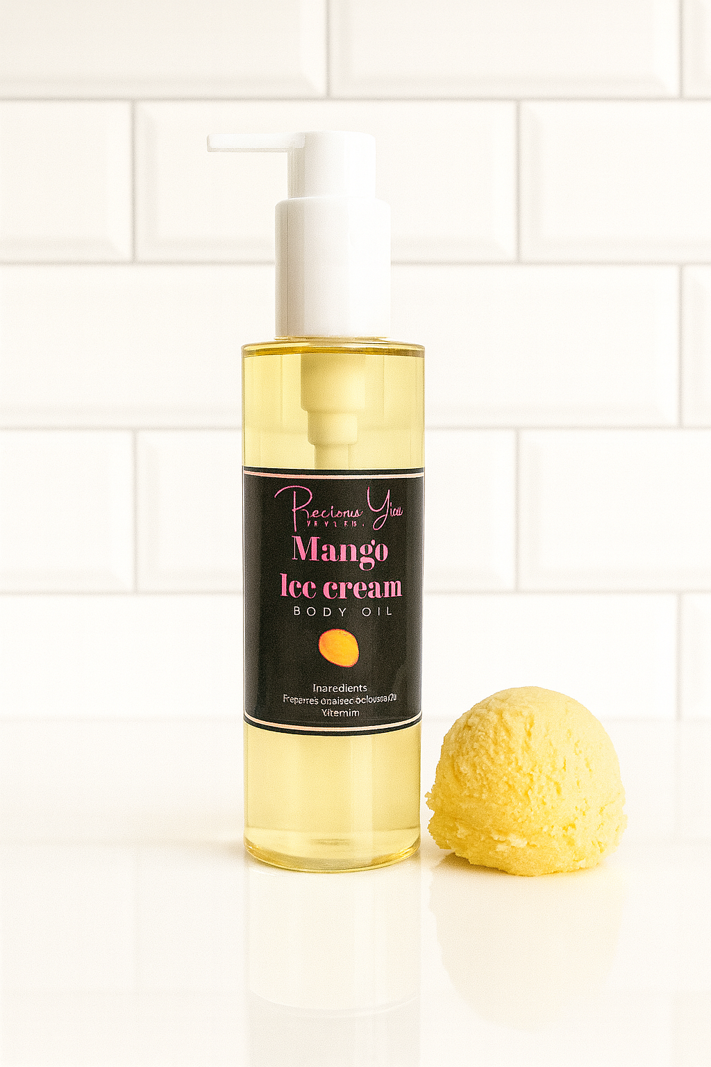 Exotic Mango Ice cream body oil