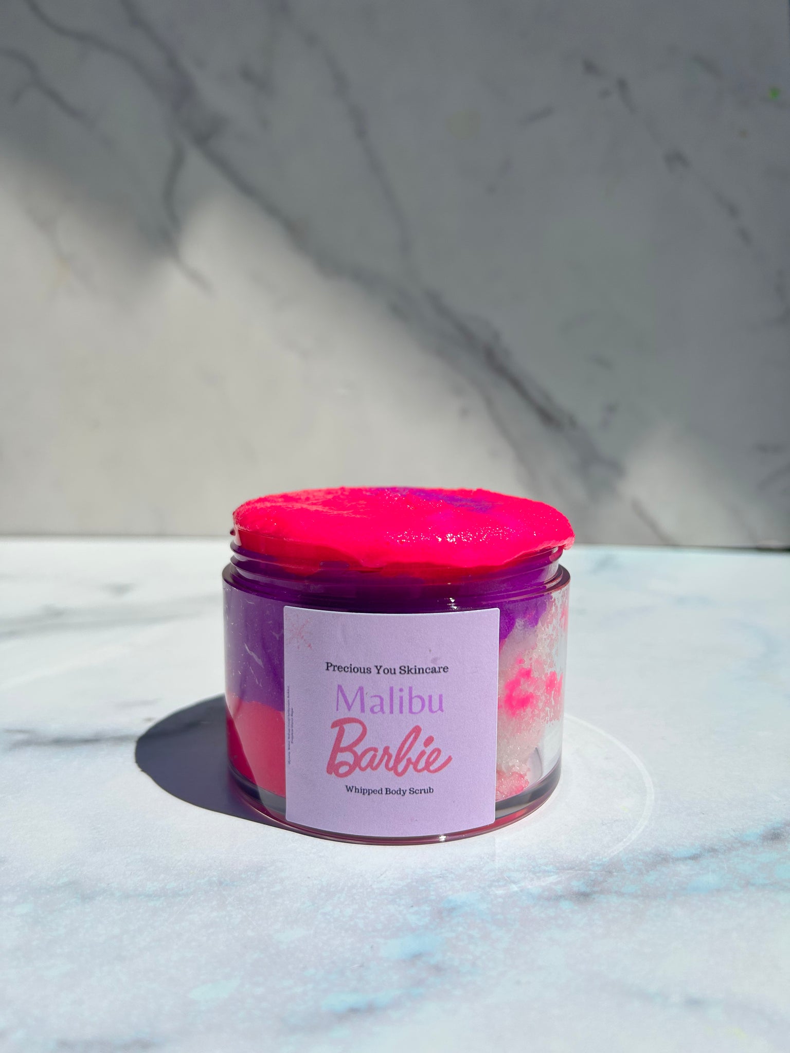 Malibu Barbie body scrub