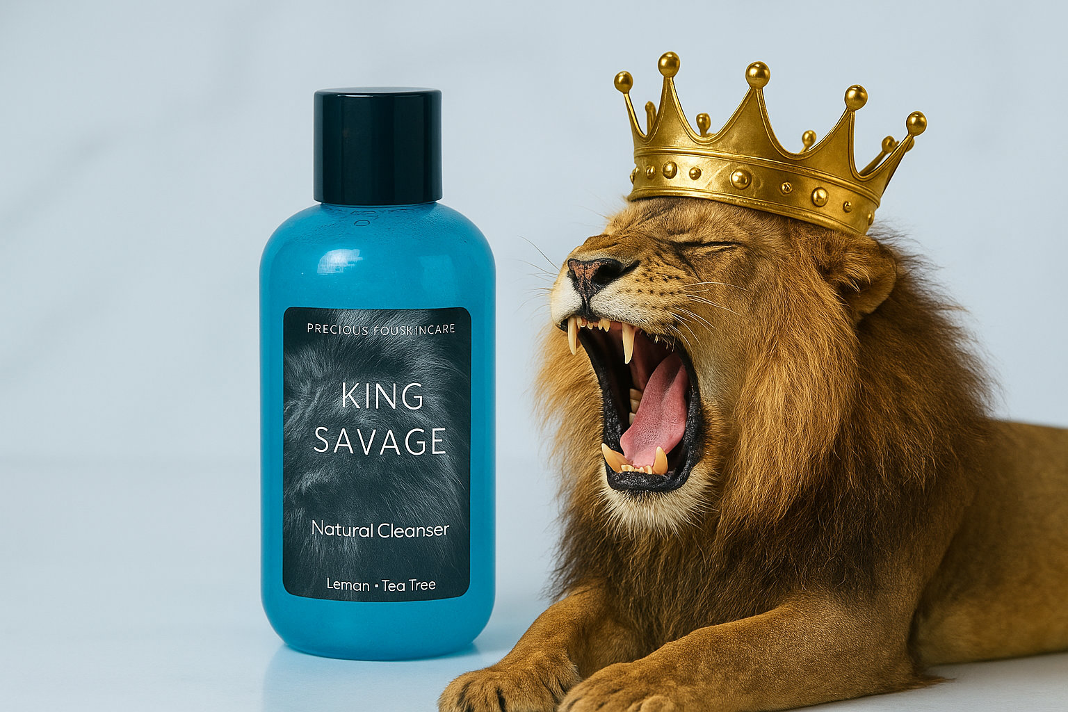 King Savage men’s shower gel